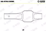 Tuleja korbowodu GLYCO 55-4752 SEMI