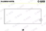 Panewki korbowodowe GLYCO 71-2182/4 STD