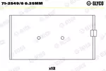 Panewki korbowodowe GLYCO 71-2549/6 0.25mm