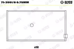 Panewki korbowodowe GLYCO 71-3561/6 0.75mm