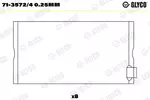 Panewki korbowodowe GLYCO 71-3572/4 0.25mm