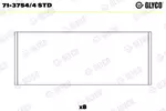Panewki korbowodowe GLYCO 71-3754/4 STD