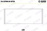 Panewki korbowodowe GLYCO 71-3754/6 STD