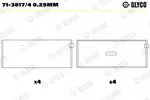 Panewki korbowodowe GLYCO 71-3817/4 0.25mm
