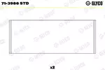 Panewki korbowodowe GLYCO 71-3986 STD