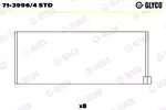 Panewki korbowodowe GLYCO 71-3996/4 STD