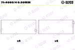 Panewki korbowodowe GLYCO 71-4080/4 0.50mm