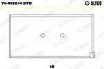 Panewki korbowodowe GLYCO 71-4120/4 STD