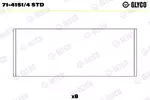 Panewki korbowodowe GLYCO 71-4151/4 STD