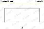 Panewki korbowodowe GLYCO 71-4164/4 STD