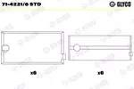 Panewki korbowodowe GLYCO 71-4221/6 STD
