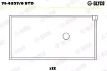 Panewki korbowodowe GLYCO 71-4237/6 STD
