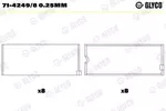 Panewki korbowodowe GLYCO 71-4249/8 0.25mm