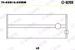 Panewki korbowodowe GLYCO 71-4281 0.25mm