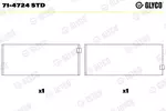 Panewki korbowodowe GLYCO 71-4724 STD