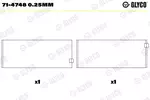 Panewki korbowodowe GLYCO 71-4748 0.25mm