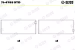 Panewki korbowodowe GLYCO 71-4785 STD