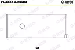 Panewki korbowodowe GLYCO 71-4860 0.25mm