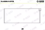 Panewki korbowodowe GLYCO 71-4891/4 STD
