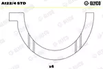 Panewki wału korbowego GLYCO A122/4 STD