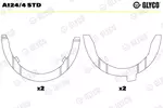 Panewki wału korbowego GLYCO A124/4 STD