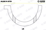 Panewki wału korbowego GLYCO A126/4 STD