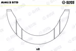 Panewki wału korbowego GLYCO A141/2 STD