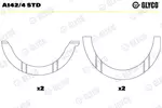 Panewki wału korbowego GLYCO A142/4 STD