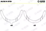 Panewki wału korbowego GLYCO A176/4 STD