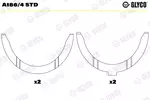 Panewki wału korbowego GLYCO A186/4 STD
