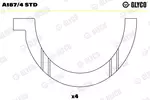 Panewki wału korbowego GLYCO A187/4 STD