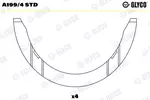 Panewki wału korbowego GLYCO A199/4 STD