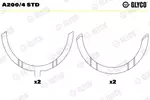 Panewki wału korbowego GLYCO A200/4 STD