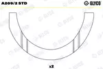 Panewki wału korbowego GLYCO A209/2 STD