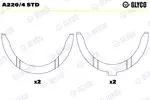 Panewki wału korbowego GLYCO A220/4 STD