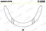Panewki wału korbowego GLYCO A225/2 STD