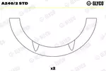 Panewki wału korbowego GLYCO A240/2 STD