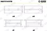 Panewki wału korbowego GLYCO H077/5 STD