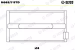 Panewki wału korbowego GLYCO H082/7 STD