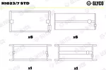Panewki wału korbowego GLYCO H1023/7 STD
