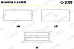 Panewki wału korbowego GLYCO H1142/5 0.25mm