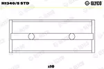 Panewki wału korbowego GLYCO H1340/5 STD