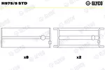Panewki wału korbowego GLYCO H975/5 STD