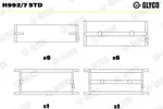 Panewki wału korbowego GLYCO H992/7 STD