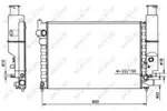 Chłodnica wody NRF 58802