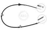 Linka hamulca postojowego A.B.S. K14968