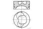 Tłok NÜRAL 87-248000-30