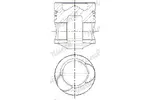 Tłok NÜRAL 87-337500-30