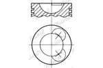 Tłok NÜRAL 87-525011-00