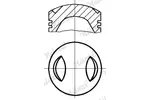 Tłok NÜRAL 87-530400-00